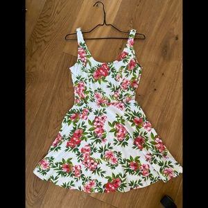 White Floral Dress